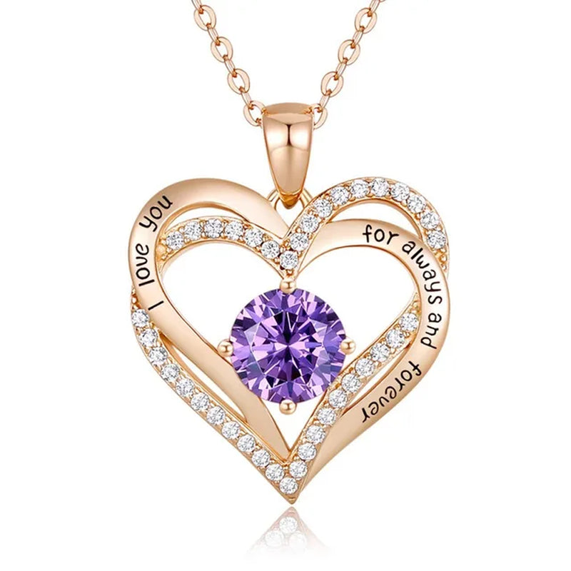 Necklace for Women Wife Mom Birthday Valentines Day Gifts Girlfriend Necklaces Wedding Anniversary Presents for Her